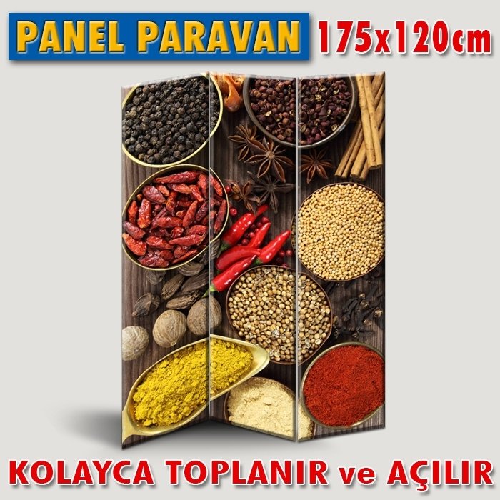 GÖRSELLİ KATLANIR PANEL BÖLME SİSTEMİ - BAHARAT TADI 2