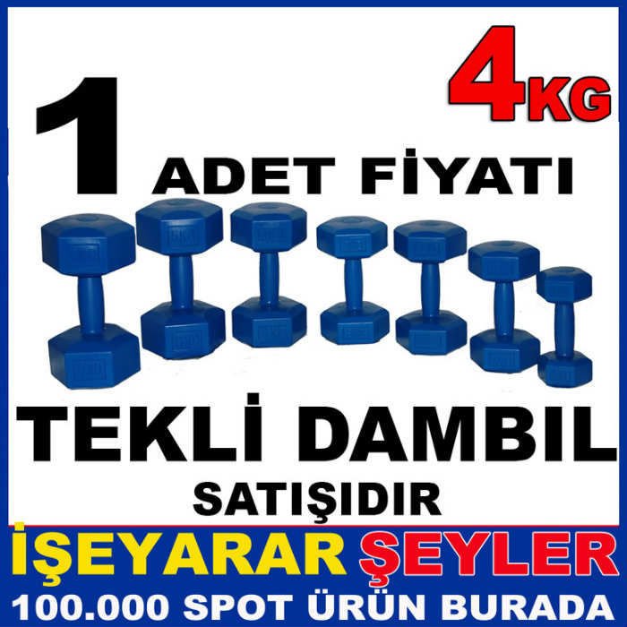 TEK 4 KG KÖŞELİ DAMBIL SAĞLIKLI ve ZİNDE YAŞAM