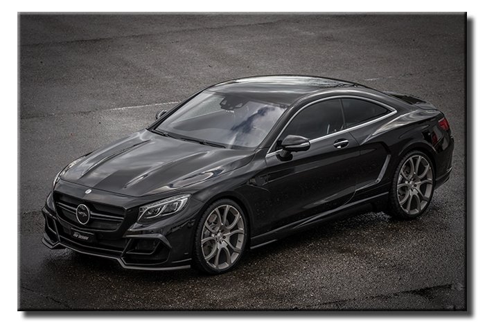MERCEDES COUPE 6 değişen ölçü ORİJİNAL KANVAS TABLO