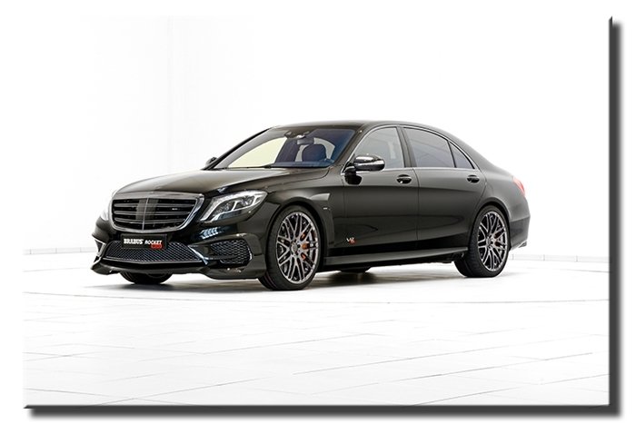 MERCEDES CLASS SİYAH 6 değişen ölçü ORİJİNAL KANVAS TABLO