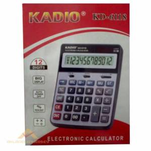 Kadıo 6118 Büyük Boy Metal Yüzey Hesap Makinesi