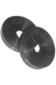 Bacasız Kullanım için 2 adet 16cm Hibsan Aspiratör Filtresi 3 Tırnak Davlumbaz Karbon Filtre 155mm