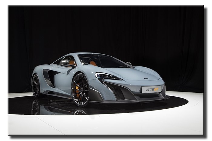 MCLAREN YER UÇAĞI 6 değişen ölçü ORİJİNAL KANVAS TABLO