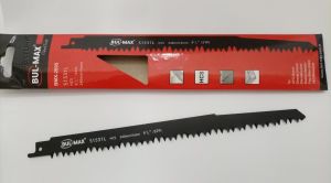 Hts Çelik Tilki Kuyruğu Testere Ağzı Uzun 240mm-5mm S1531L Çok Amaçlı Ahşap Kemik Pvc BMX-2695