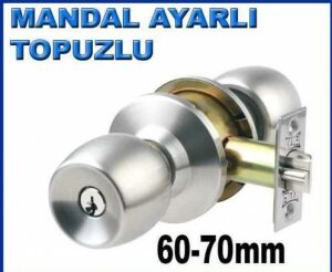KALE KİLİT 60-70mm MANDAL AYAR TOPUZLU KİLİT