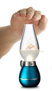 ÜFLEMEYLE YanıpSönen ŞARJLI ANTİKA İDARE LAMBASI-3