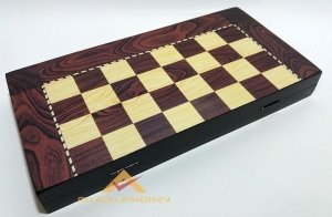AHŞAP BÜYÜK BOY 44 CM TAVLA DAMA TAKIMI