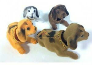 Başını Sallayan Köpek Nostaljik Süet Araba Süsü, Hediyelik Araba Süsü Hareketli Araba Süsü Köpek