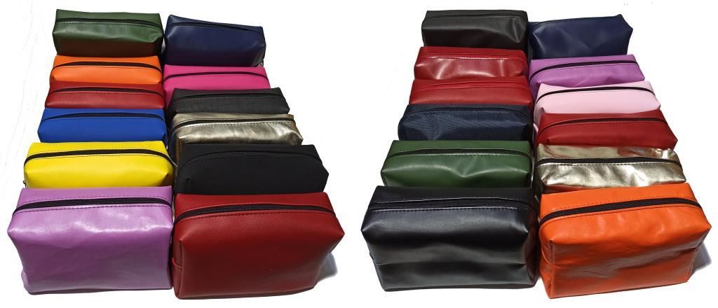 Bir Çok Farklı Renkte Kaliteli Kumaştan Üretilmiş Makyaj Çantası 20x12x7cm Boyutlarındadır