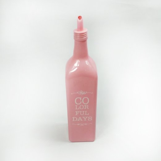 Kare Model Cam Yağdanlık Sirkelik 1lt Kapasiteli Dekoratif Yağlık