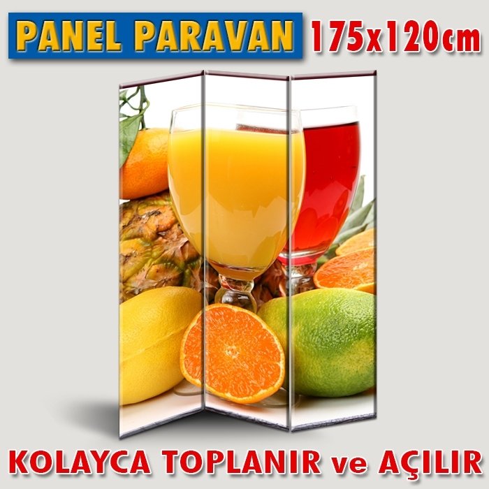 GÖRSELLİ KATLANIR PANEL BÖLME SİSTEMİ - MEYVE SUYU 3