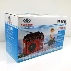 Güneş Enerjili Fenerli Şarjlı Mp3 Usb Fm Radyo Everton Vt-3084