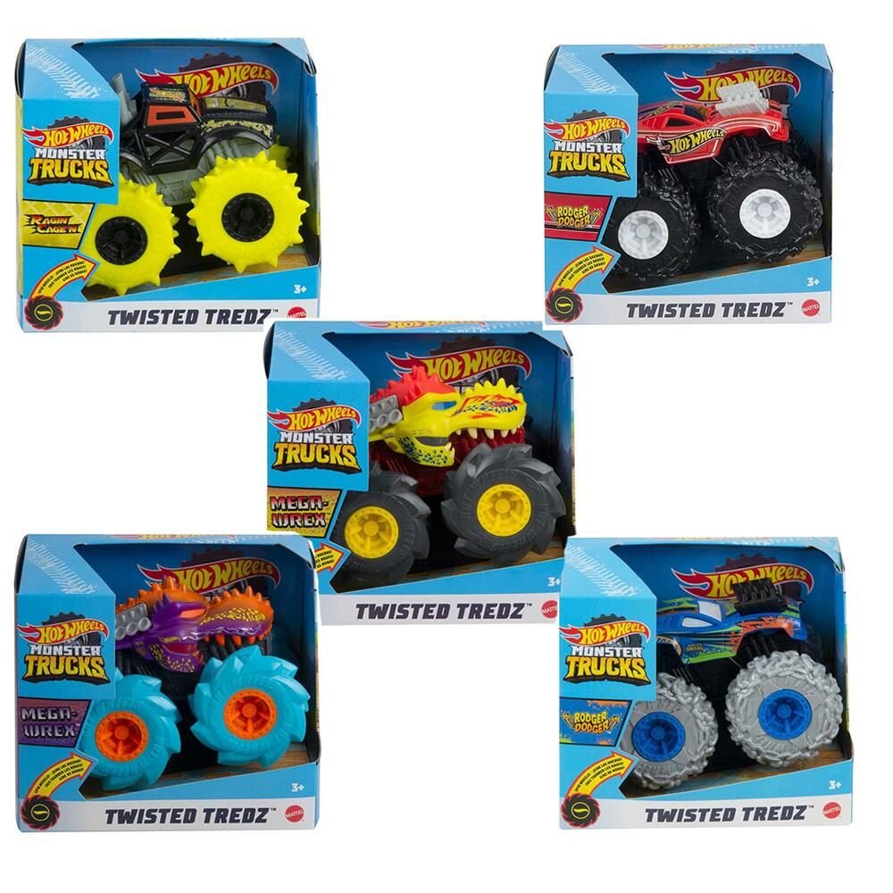 Hot Wheels Monster Trucks 1:43 Çek Bırak Arabalar GVK37