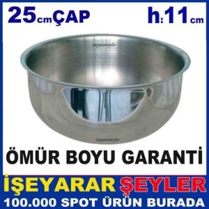 PASLANMAZ ÇELİK MİKSER KABI TÜM ÇIRPMA İŞLERİNİZ