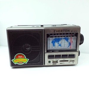 Şarjlı Taşınabilir Müzik Kutusu Mp3 Usb Fm Radyo Everton RT-41U