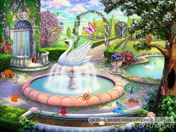 100x70cm ÇERÇEVELİ CANVAS TABLO FANTASY  A 0065