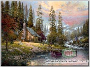 100x70cm ÇERÇEVELİ CANVAS TABLO FANTASY C01 1300