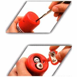 Yangın Tüpü Şeklinde Pilli Mini Vakum Ve Toz Temizlik Cihazı