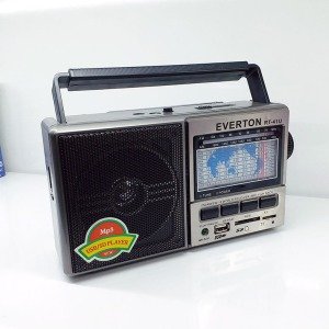 Şarjlı Taşınabilir Müzik Kutusu Mp3 Usb Fm Radyo Everton RT-41U