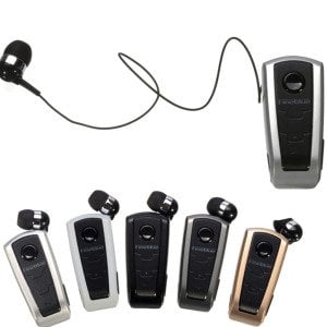 Titreşimli Makaralı Mikrofonlu Bluetooth Kulaklık Fineblue F910 Yaka Askılı Çİft Telefon Eşleşmesi