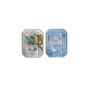 Sağlam Bornoz Askısı Resimli Şeffaf