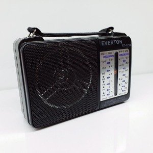 Pilli ve Elektrikli fm/am/sw Analog Dünya Radyosu Everton RT-1218