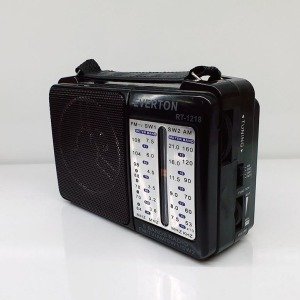 Pilli ve Elektrikli fm/am/sw Analog Dünya Radyosu Everton RT-1218