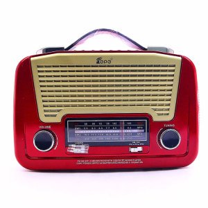 FP-1503BT Bluetootlu Radyo Çalar FM/AM/SW1-2 SD/USB/TF Led Işıklı Portatif Müzik Çalar