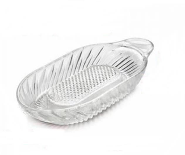 Kristal Dayanıklı Cam Meyve Rendesi Bebek Maması Cam Elma Rendesi