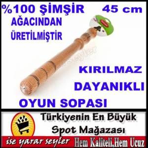 %100 Şimşir Dayanıklı Beyzbol Oyun Sopası