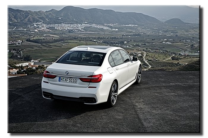 MANZARAYA BAKAN BMW 6 değişen ölçü ORİJİNAL KANVAS TABLO