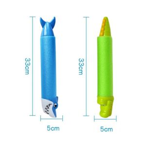 YT636A Timsah & Köpek Balığı Su Pompası Havuz Plaj Oyuncağı 1 adet