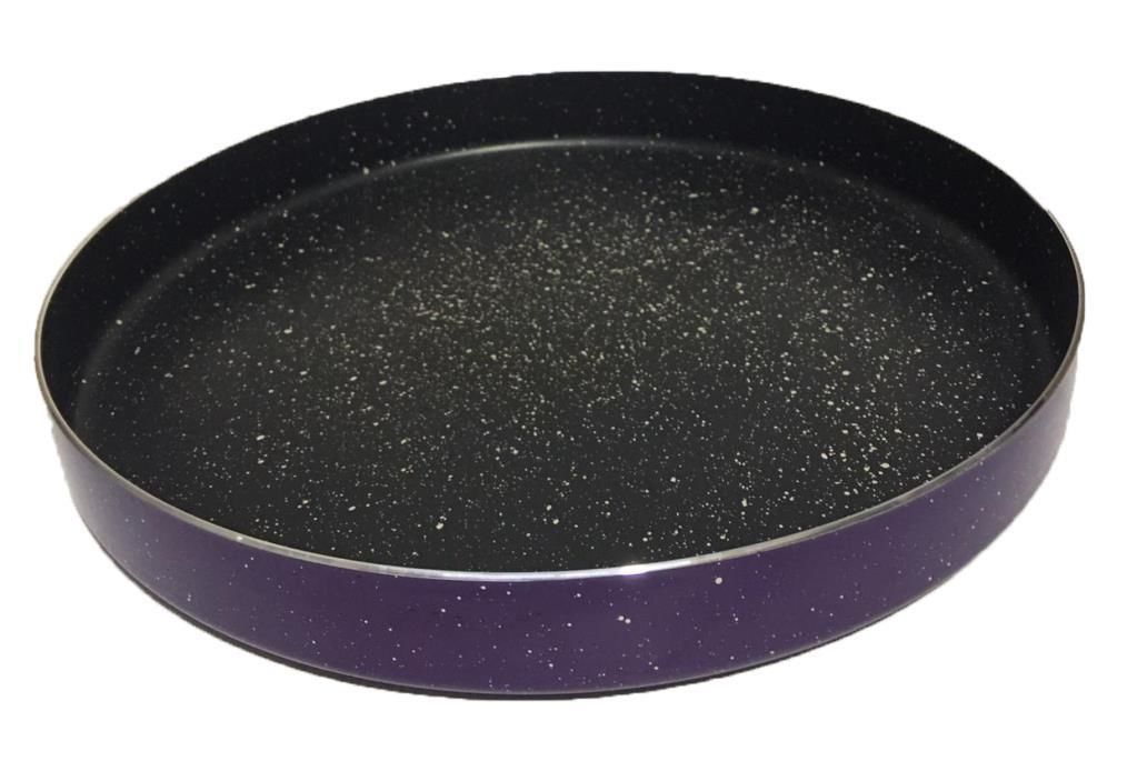 32cm Sapsız 3 Katlı Granit Kaplama 2.5mm Alüminyum Et Kalınlığı Karamayan Torna Taban Yapışma Yapmaz