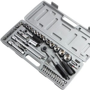 52 Parça Cırcırlı Anahtar Lokma Takımı Seti ile Tornavida Bit Ucu Seti 1. Kalite Sağlam ve Dayanıklı