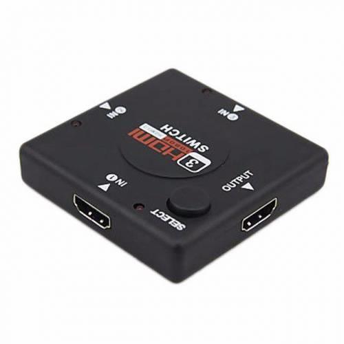 3 Port Switch Hdmı Anahtarı Çoklayıcı 1080p Splitter PS3 PS4 Akıllı HDTV