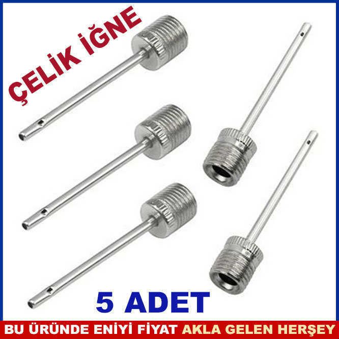 İyi Kalite vidalı Top şişirme iğnesi 5ad TOP ŞİŞİRMEK İÇİN İĞNE