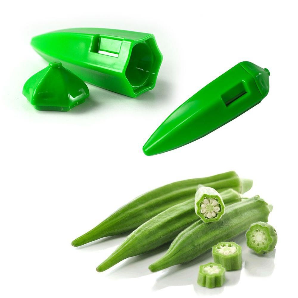 Bamya Temizleme Soyma Aparatı Pratik Bamya Soyacağı