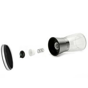 Organik Cam Seramik Desenli Öğütücü Değirmen Baharat,Tuz Karabiber Öğütücü Şık Tasarım