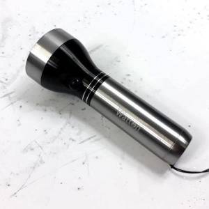 Çelik Gövdeli Çift Işık Fonksiyonlu Led Fener Black Watton Wt-068