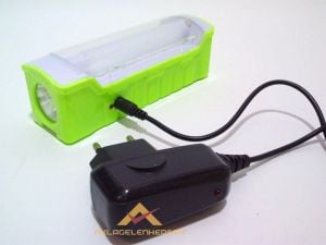 GÜNEŞ ENERJİSİ ŞARJLI PORTABLE FENER VE IŞILDAK