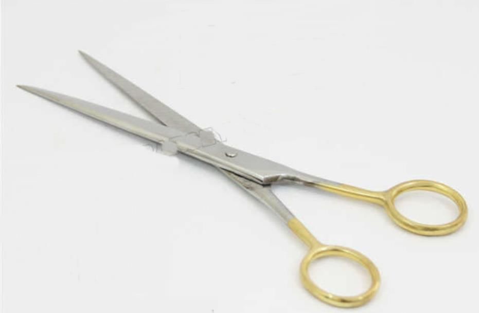 13cm Full çelik saç favori ve bıyık makası KD