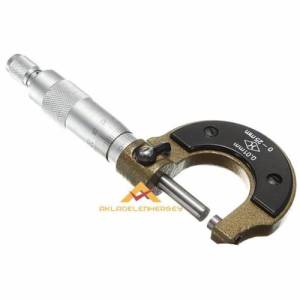 0.01mm Hassasiyet Mekanik Mikrometre Ölçüm Aleti kalite