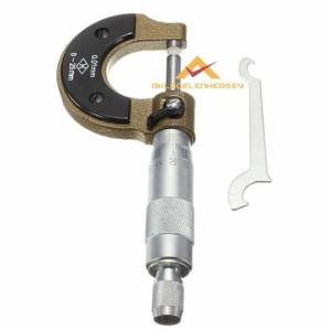 0.01mm Hassasiyet Mekanik Mikrometre Ölçüm Aleti kalite