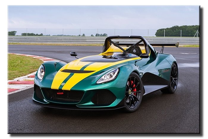 LOTUS ELEVEN 6 değişen ölçü ORİJİNAL KANVAS TABLO