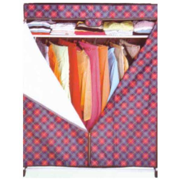 PORTATİF KUMAŞ FERMUARLI GARDOLAP  144x120x50
