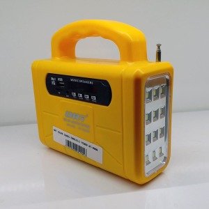 Güneş Enerjili Aydınlatma Fenerli Portatif Müzik Seti Mp3 Çalar