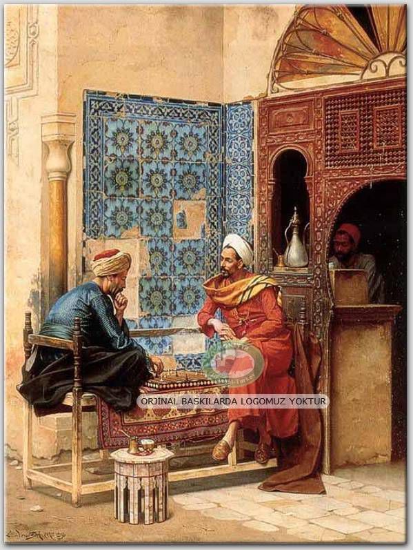 100x70 ÇERÇEVELİ CANVAS TABLO RESSAMLAR C121502