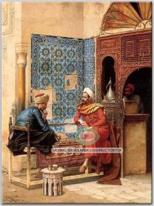 100x70 ÇERÇEVELİ CANVAS TABLO RESSAMLAR C121502