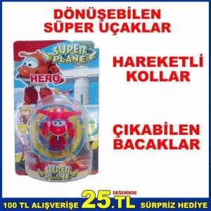 Süper Uçaklar Harika Kanatlar Oyuncak Uçak Krmz
