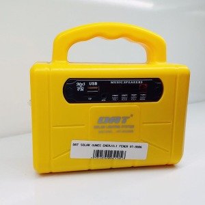Güneş Enerjili Aydınlatma Fenerli Portatif Müzik Seti Mp3 Çalar